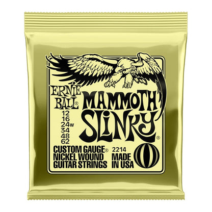Ernie Ball 6-String Baritone Slinky Nickel Wound Electric Guitar Strings, 13-72 Gauge (P02839)