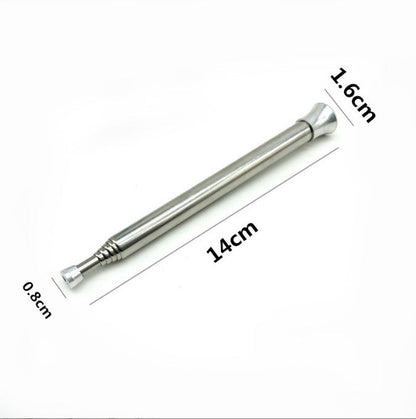 Outdoor fire rod camping and picnics, outdoor cookware, expandable fire tube, stainless steel