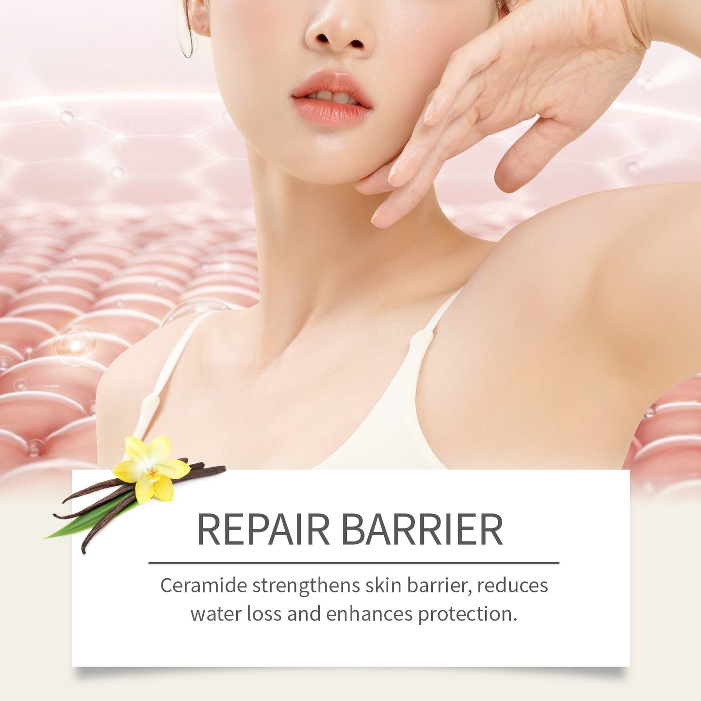 Sweet Moisturizing Fragrance Body Lotion, Natural Fragrance Around Delicate, Soft Touch Moisturizing Without Sticky