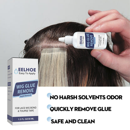 Wig Glue Remove, Skin Invisible Liquid Glue Weave Hair Repair Quickly Remove Hair Block Glue Wig Remove Glue