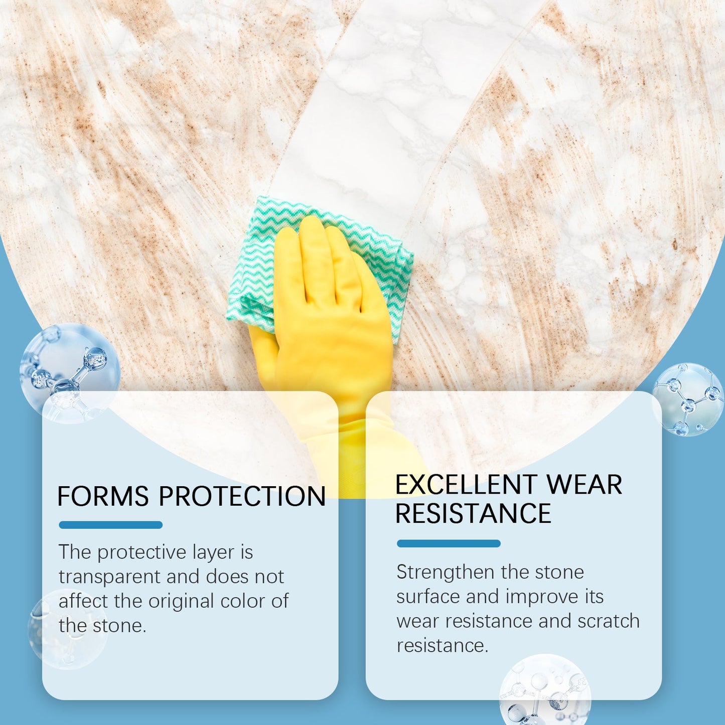Decontaminator, Gentle Decontaminate Kitchen Grease Household Tile Countertop Stain Cleaning