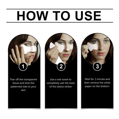 Makeup Patches, Waterproof And Sweat Resistant Long-Lasting Natural Freckles Makeup Stickers