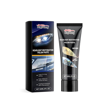 Headlight Polishing Paste Automotive Headlight Care Scratch Cleaning Refurbished Polishing Paste