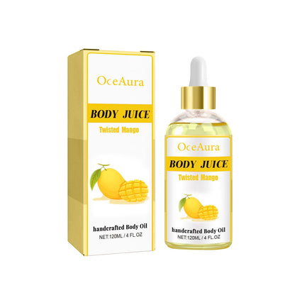 Handcrafted Body Oil, Moisturizing And Hydrating Massage Essential Oil For Soothing Tired Skin