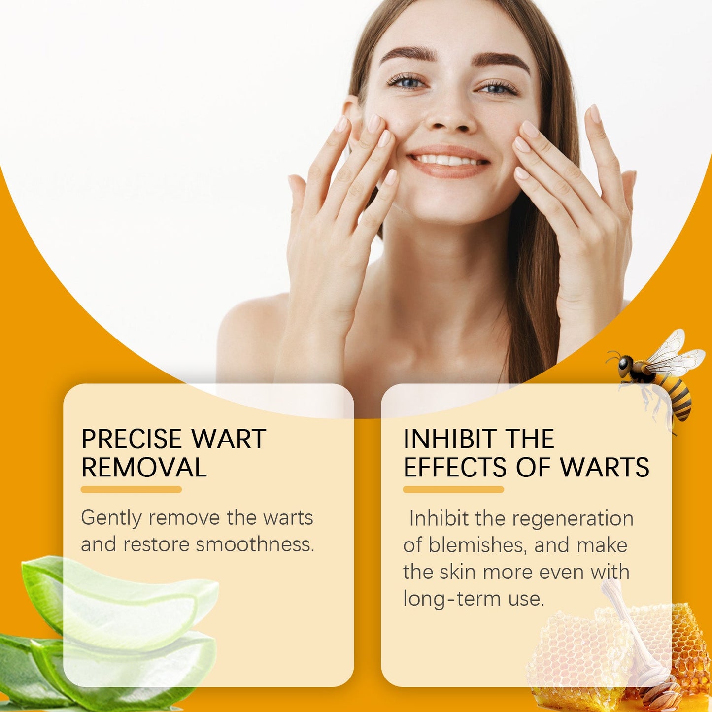 Bee Venom Keyo Cream, Gentle Clean Smooth Skin Moisturizing Moisturizing Daily Massage Keyo Cream