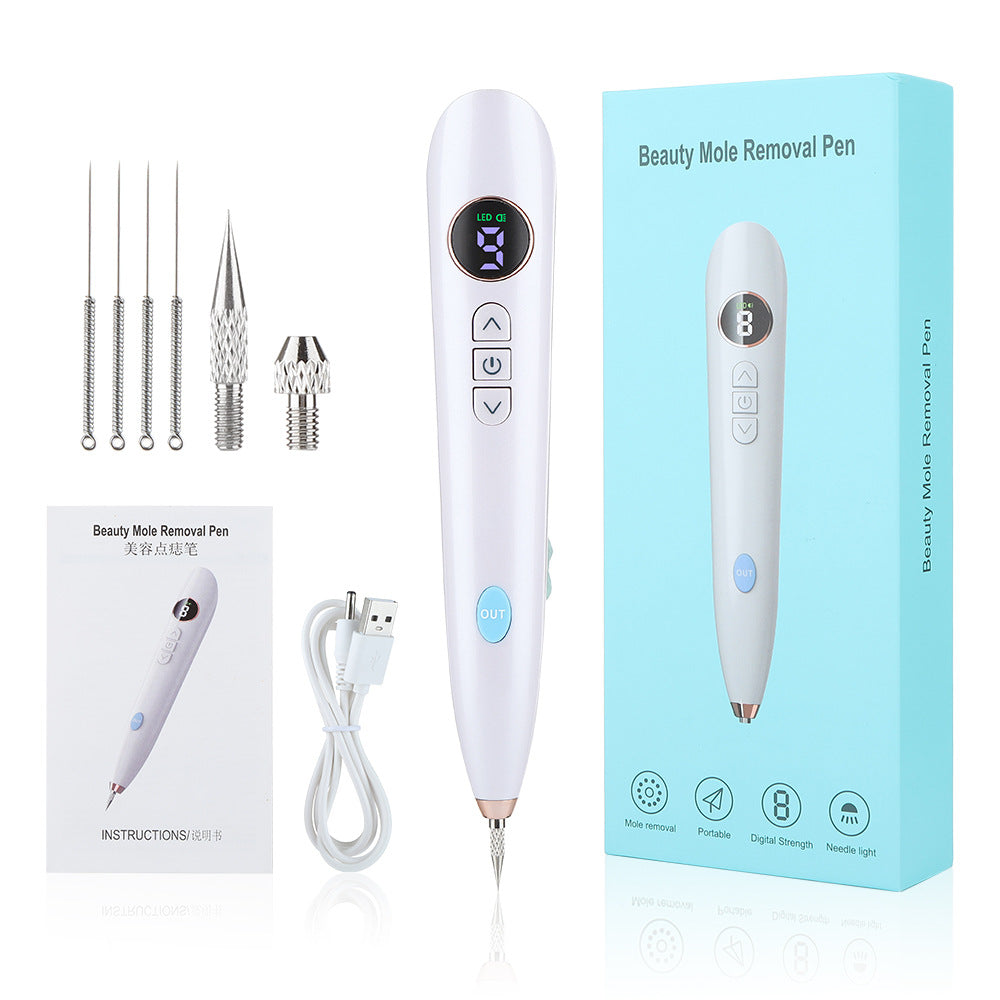 Removal Of Granulation Wart Tattoo Wart Spot Plug-In 9-Speed Laser Sweep Spot Mole Pen With Point Mole Pen Needle