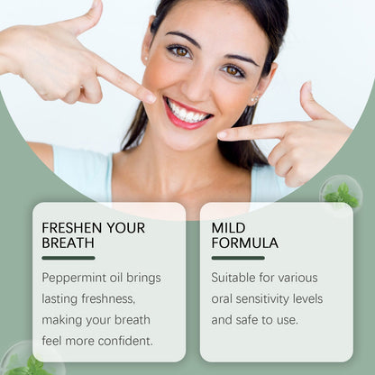 Mint Tooth Cleaner Teeth Cleaning Fresh Breath Odor Gum Care Drops