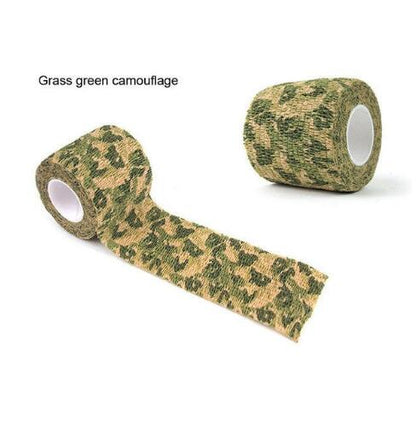 5CM X 4.5M Self-adhesive Non-woven Camouflage Stealth Tape