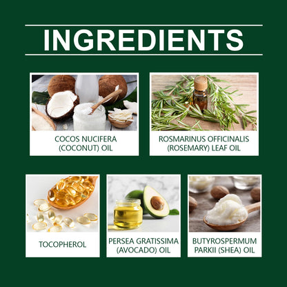 Rosemary Coconut Hair Oil Nourishes, Moisturizes, Leaves Fragrance, Pamper Hair, And Softens Hair Essence