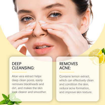 Blackhead Cleansing Nose Patch Gently Cleanses T Zone Pores, Acne Moisturizes Skin And Tears Nose Mask