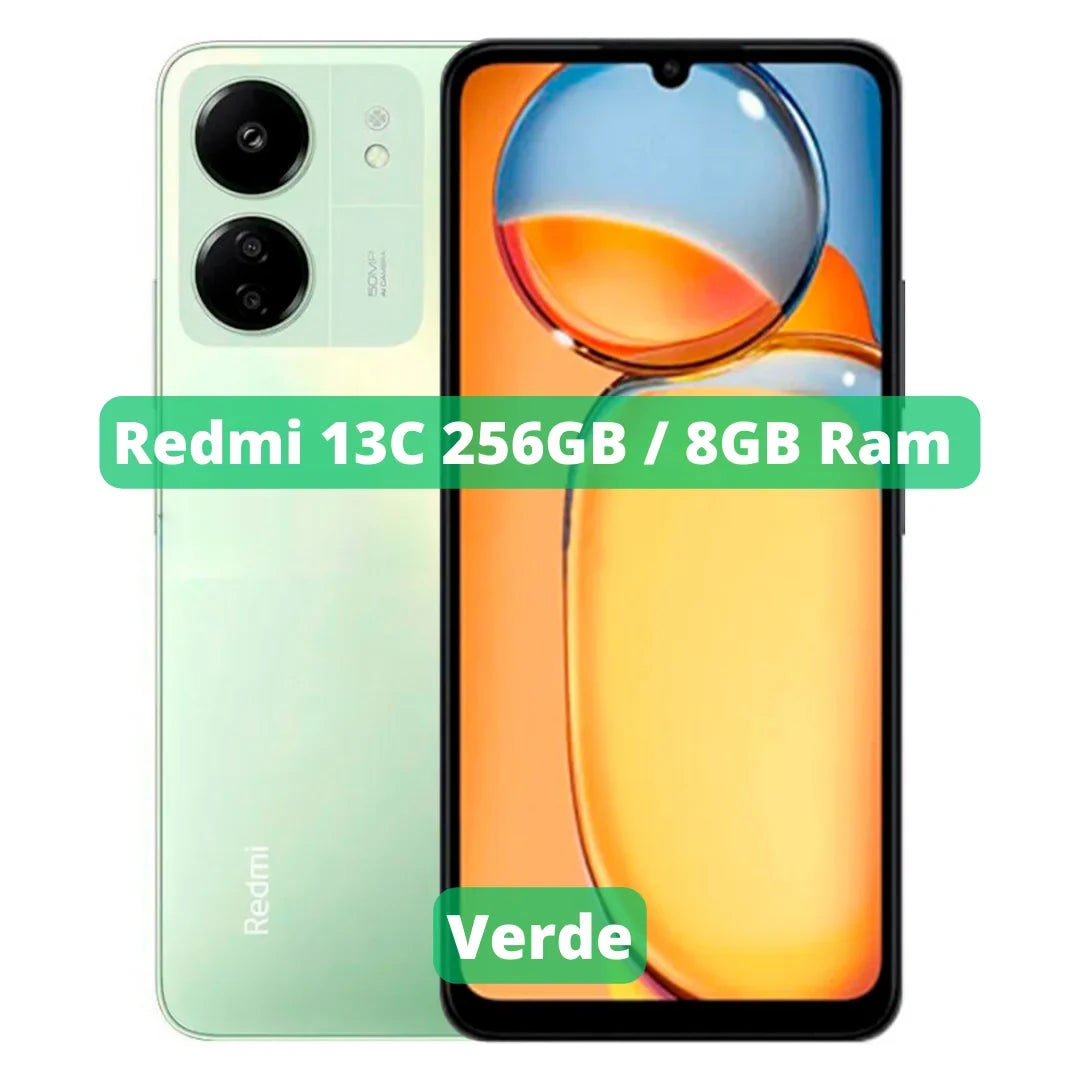 Xiaomi Redmi 13C Versão Global | Smartphone 4G , ROM Global , Câmera 50MP , Carregador  18W