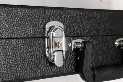 Bass Guitar Hard Case Portable for All Bass Hardsell Case with Lock Black