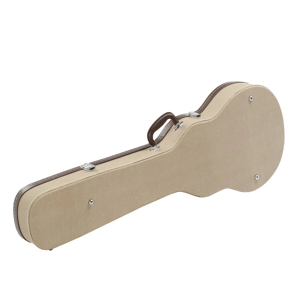 Electric Guitar LP Style Wooden Hard Shell Lockable