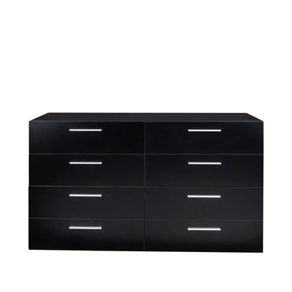 Wood 4 / 8 Drawer Dresser Bedroom Furniture Chest of Double Drawers Cabinet
