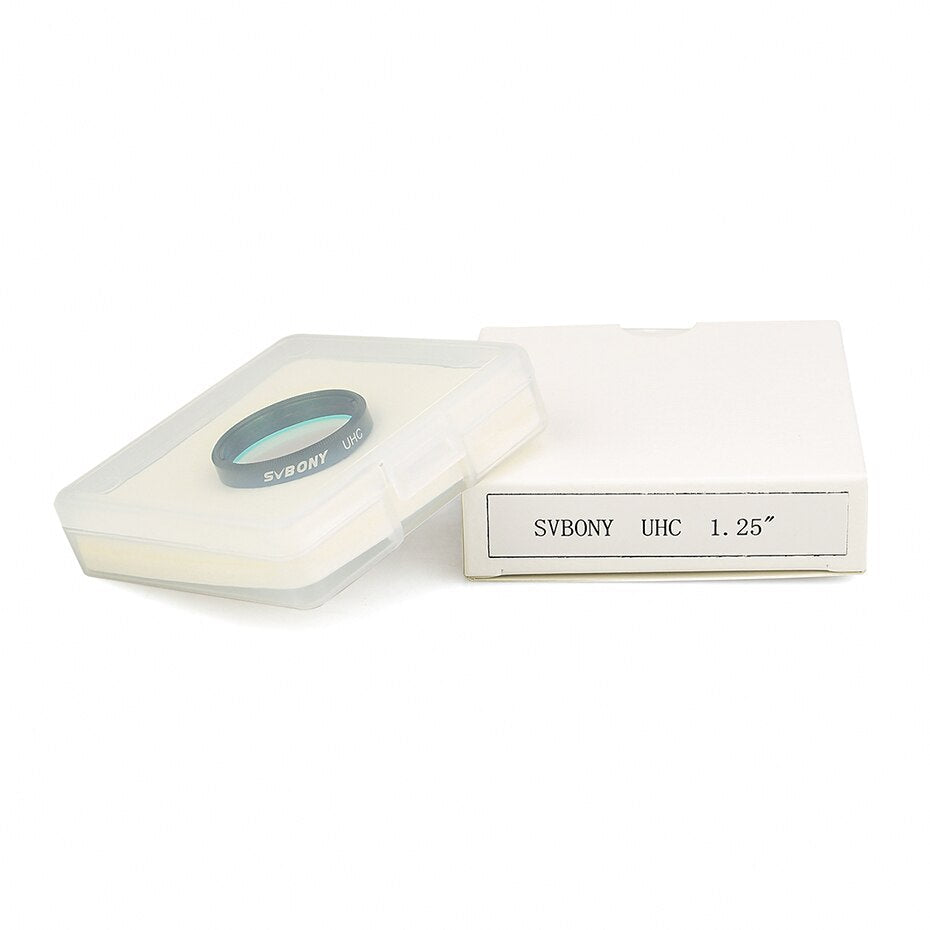 SVBONY 1.25'' UHC + UV-IR+CLS 3 pcs Elimination of light pollution filters for Astronomy Telescope Eyepiece Observations of Deep
