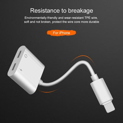udio Adapter Charger Cable For iPhone X 8 Dual Headphone Aux cable for Lightning Converter For iPhone 10 Charging Splitter