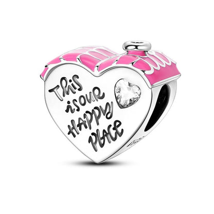 family and friendship series love bead pendant DIY Pan Jiazhu