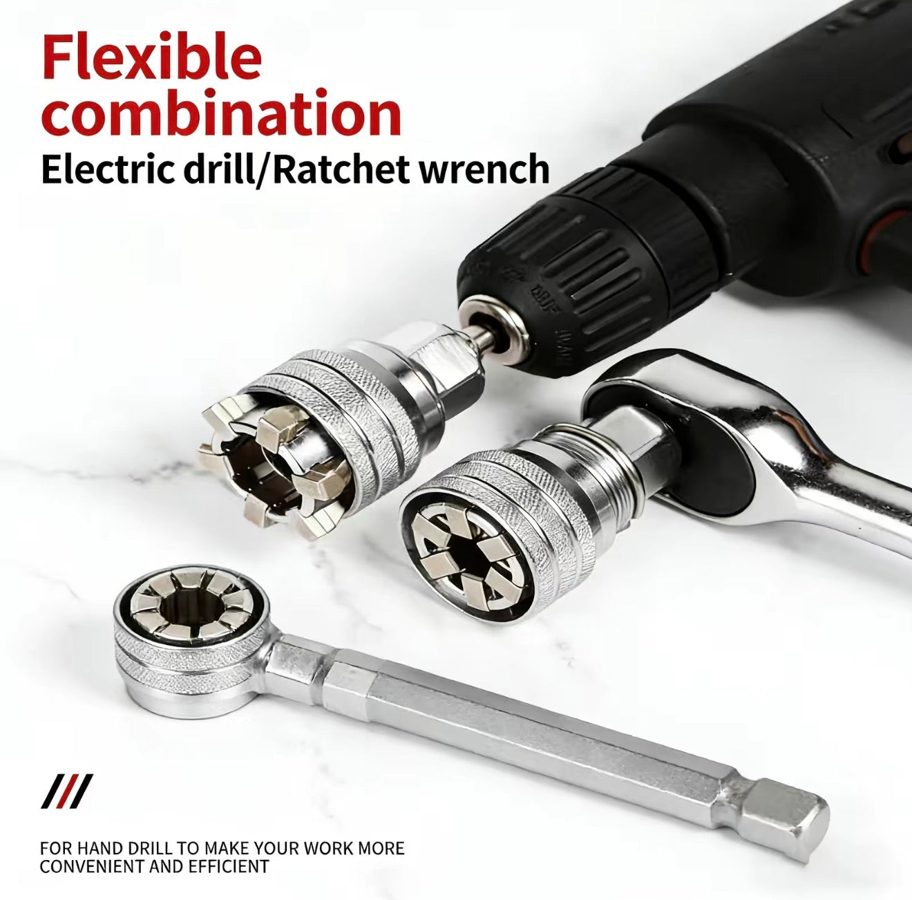AutoGrip Universal Socket Tool