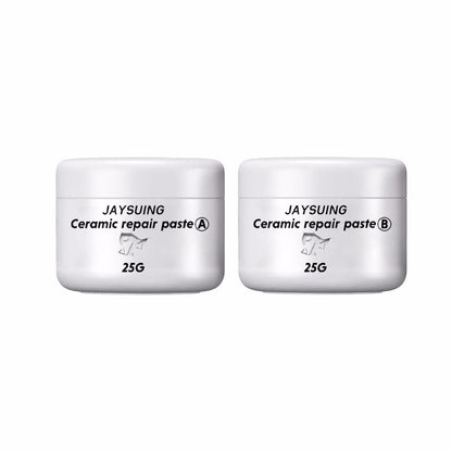 Jaysuing Tile repair agent ceramic paste tile glue adhesive toilet marble pit glaze repair agent