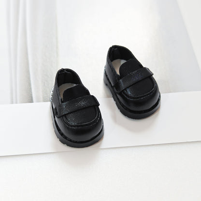 Party Shoes DIY Accessories Labubu Baby Clothes Labubu Rubber Macaron Shoes Fabric One Plush Second Generation