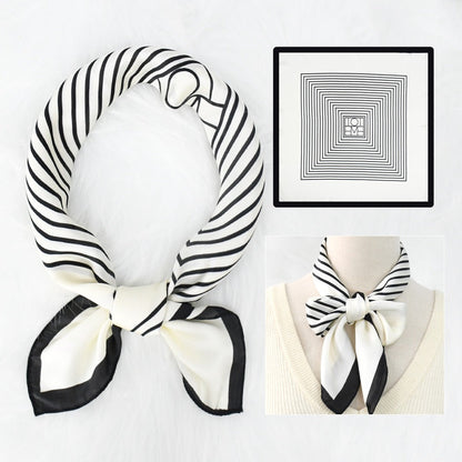 Silk Scarf Women's Sunscreen Beach Imitation Silk Versatile Silk Scarf Neckband