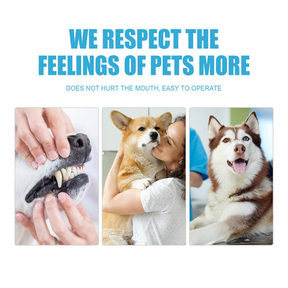 Pet Toothpaste, Fresh Breath Bad Breath Tartar Clean Dog And Cat Oral Care Edible Toothpaste