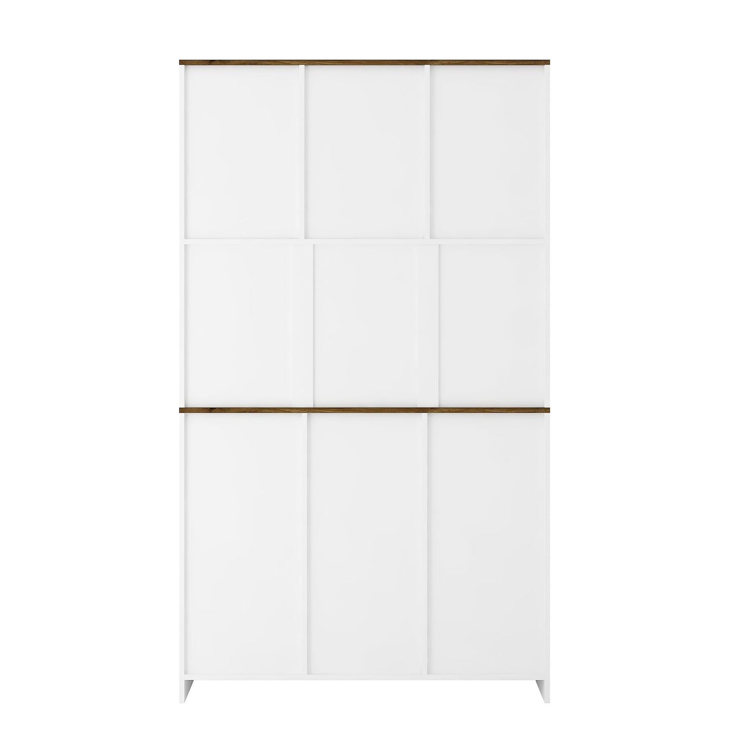 Farmhouse Bar Cabinet with Sliding Barn Door, Large Kitchen BuffetRustic Coffee Bar Sideboard Table,White