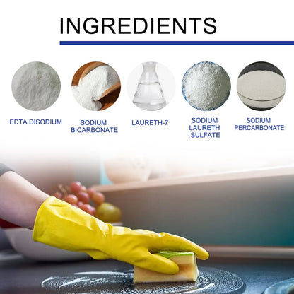 Kitchen Grease Cleaner, Kitchen Stove Kitchen Utensils Heavy Oil Stains Strong Cleaning