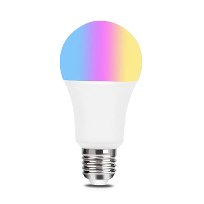WiFi Smart Bulb Alexa Voice Control RGBCW Dimming Color A19 Bulb Graffiti Smart Life