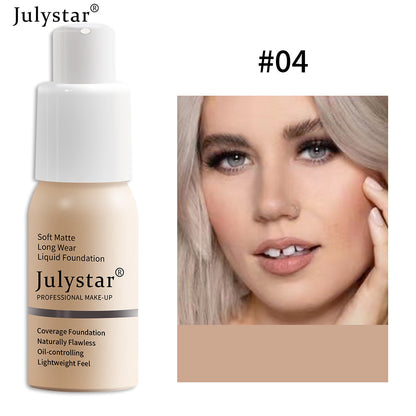 Liquid Foundation Concealer Long-Lasting Moisturizing Oil Control BB Cream Foundation Makeup