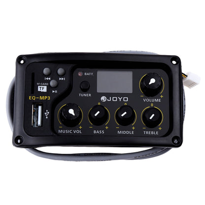 JOYO EQ - MP3 LCD Digital 3 Band EQ Pickup Preamp with Tuning Function