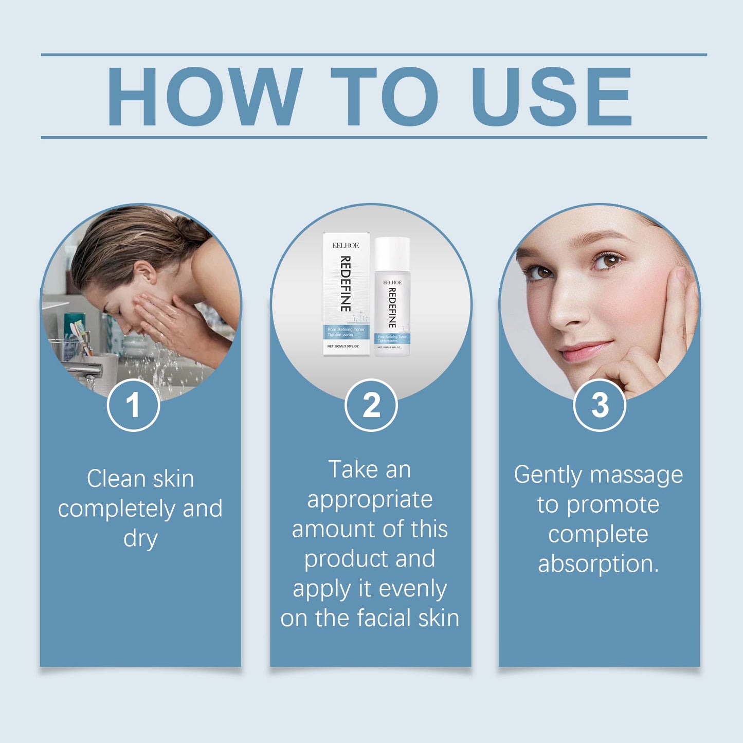 Pore Delicate Toner Cleanses, Moisturizes, Nourishes And Nourishes Skin With Pore Delicate Toner