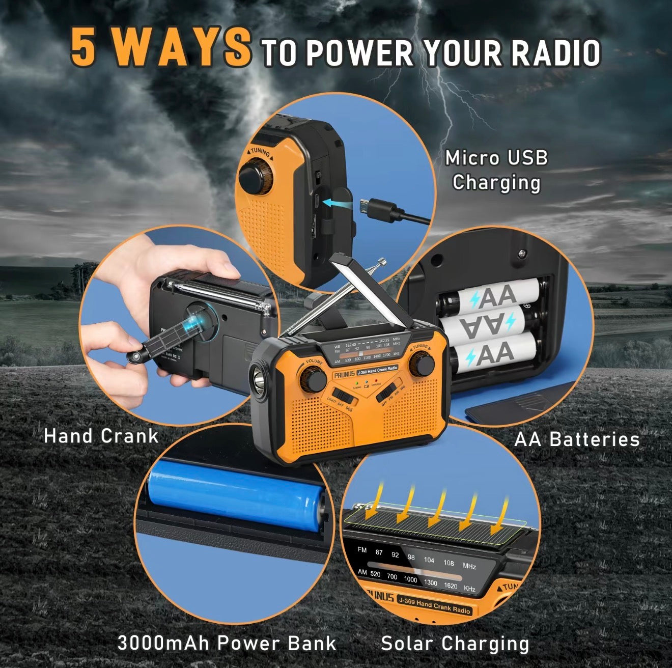 StormGuard Emergency Radio
