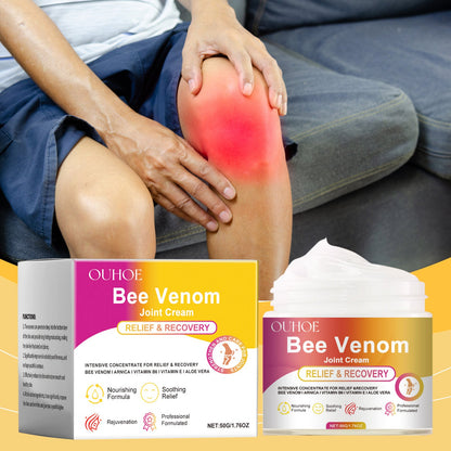 Bee Venom Joint Care Cream, Wrist And Knee Massage Repair Gentle Moisturizing Joint Care Cream