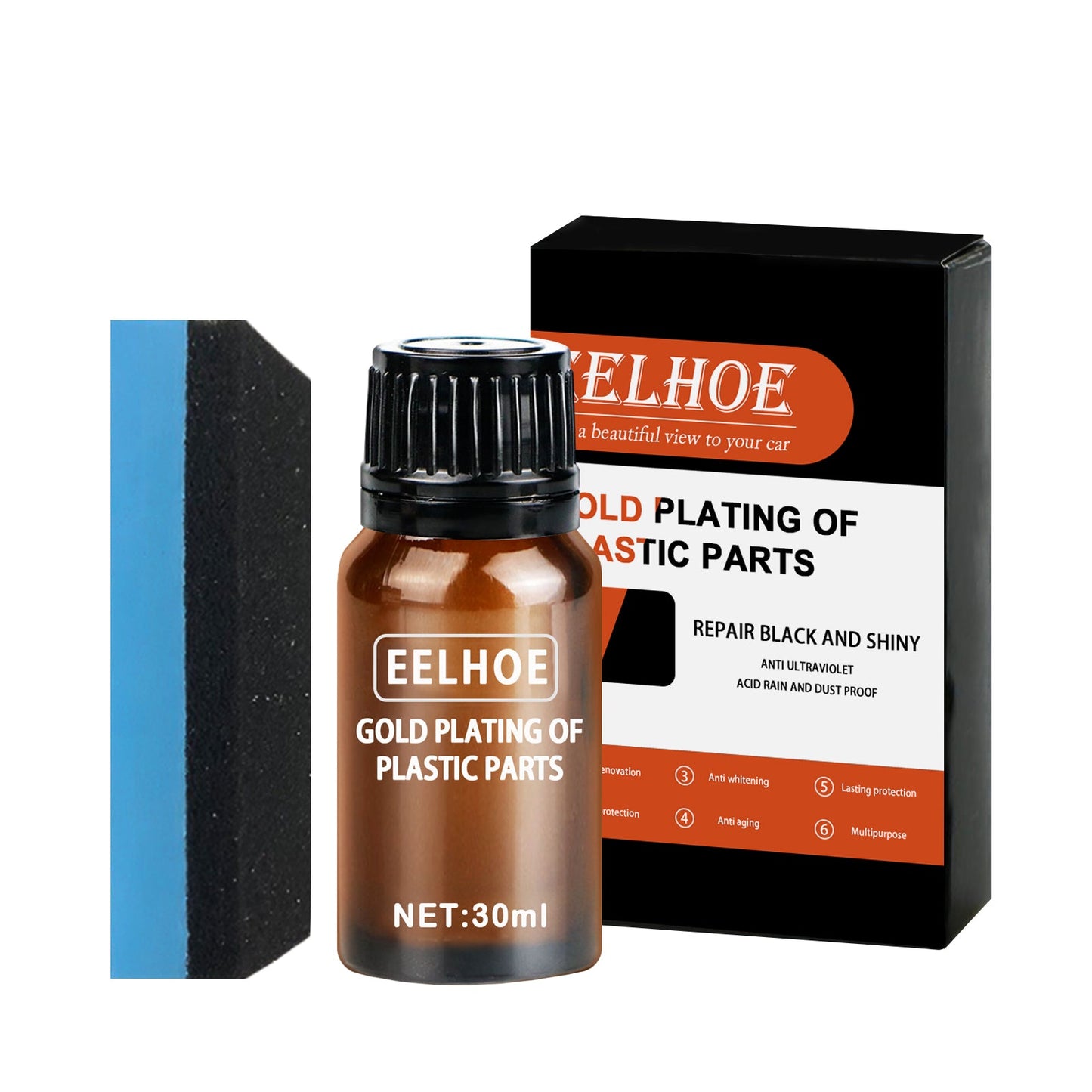 Plastic Parts Refreshing, Automotive Instrument Panel Interior Plastic Retreader Coating Finishing Agent