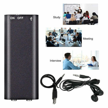 X2 Conference Recording Pen Mp3 Ai Intelligent High-Definition Noise Reduction Recording Pen