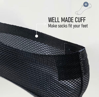 BreezeFit Low-Cut Mesh Socks