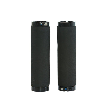 Bicycle Sponge Handle Cover Unilateral Bilateral Locking Mountain Bike Grip Non-Slip Sweat-Absorbing Foam Cotton Handle Gloves