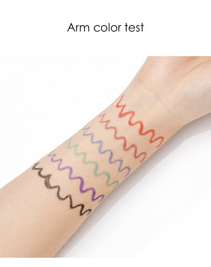 NICEFACE6 Color Matte Color Eyeliner Not Easy To Smudge Eyeliner Gel Lip Liner Eye Shadow