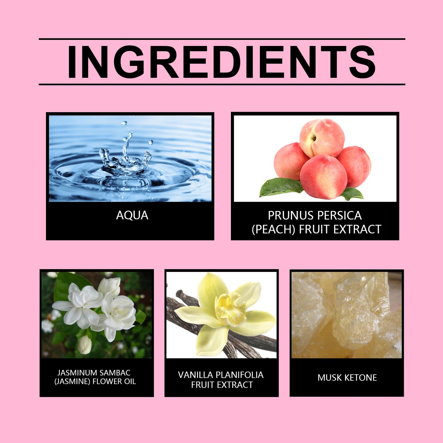 Peach Pink Ball Perfume, Small Fresh Roller Perfume Fresh Light Fruit Peach Ball Perfume