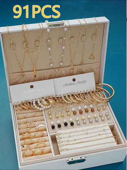 LuxePearl Charm Set