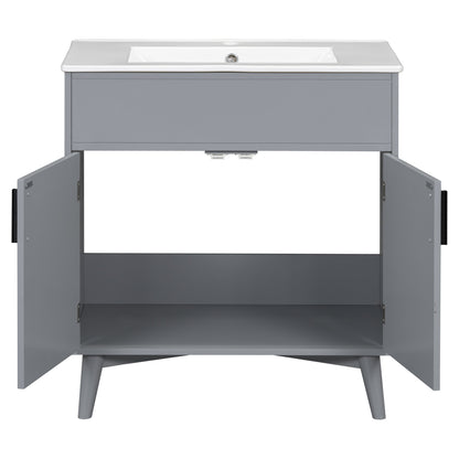 Bathroom vanity Set with Sink, Combo Cabinet, Bathroom Storage Cabinet