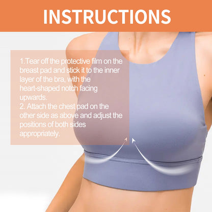 Instant Volum Esticky Inserts, Firming, Plump And Full Chest Pad Lifts Women's Breasts Firm And Prevents Sagging