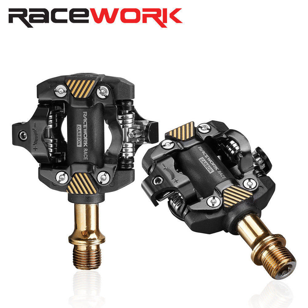 Mountain bike self-locking pedal bicycle lock pedal ultra-light DU bearing SPD pedal M8100 pedal