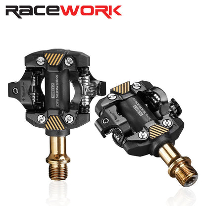 Mountain bike self-locking pedal bicycle lock pedal ultra-light DU bearing SPD pedal M8100 pedal