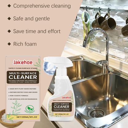Multi-Surface Cleaner Kitchen Range Hood Sink Countertop Stain Removal Multi-Effect Cleaner