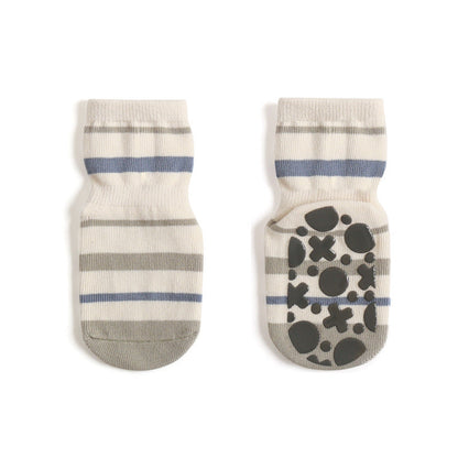 New Baby Floor Socks Combed Cotton Summer Boys And Girls Early Education Cool Toddler Non-Slip Mid-Tube Socks