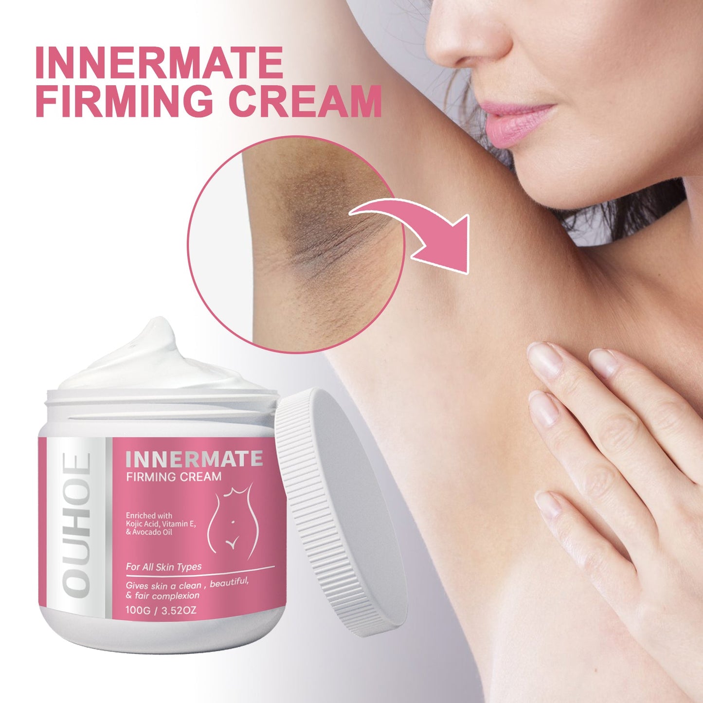Innermate Firming Cream, Repair Underarm Dull Joints Black Inner Thigh Brightening Skin Moisturizing Beauty