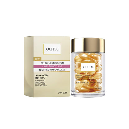 Retinol Anti-Wrinkle Serum, Reduce Facial Wrinkles And Fine Lines By Moisturizing And Firming Anti-Aging Essence