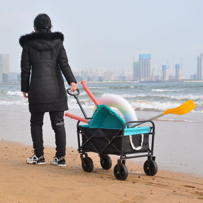 Folding Wagon Garden Shopping Beach Cart